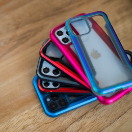 Raptic X-Doria Shield Dėklas, skirtas iPhone 14 Pro, opalinis šarvuotas dangtelis