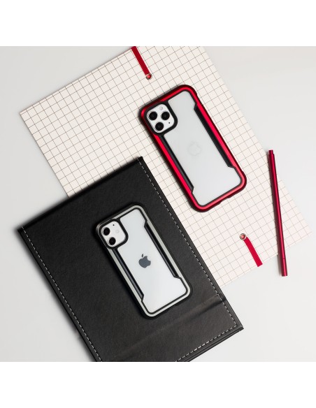 Raptic X-Doria Shield Dėklas, skirtas iPhone 14 Pro, opalinis šarvuotas dangtelis