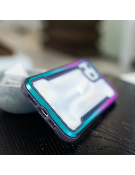 Raptic X-Doria Shield Dėklas, skirtas iPhone 14 Pro, opalinis šarvuotas dangtelis