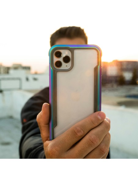 Raptic X-Doria Shield Dėklas, skirtas iPhone 14 Pro, opalinis šarvuotas dangtelis