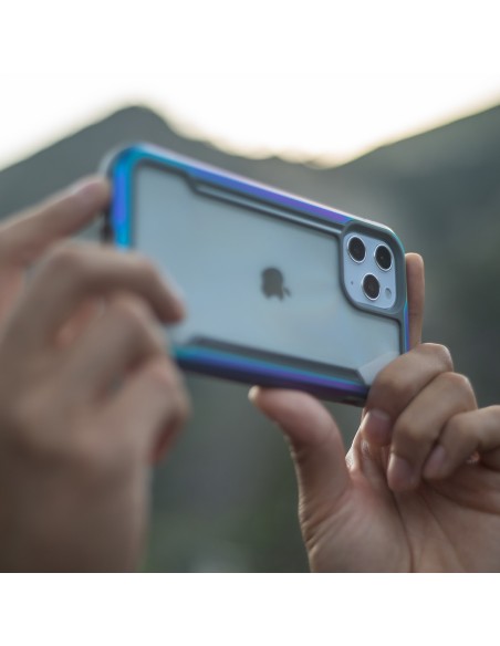 Raptic X-Doria Shield Dėklas, skirtas iPhone 14 Pro, opalinis šarvuotas dangtelis