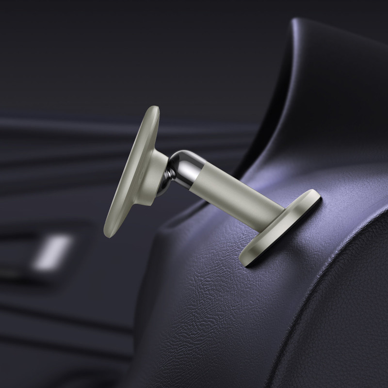 Magnetinis automobilinio telefono laikiklis prietaisų skydeliui C01 baltas