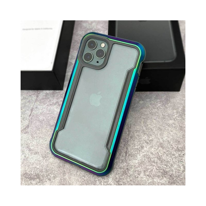 Raptic X-Doria Shield Dėklas, skirtas iPhone 14 Pro, opalinis šarvuotas dangtelis