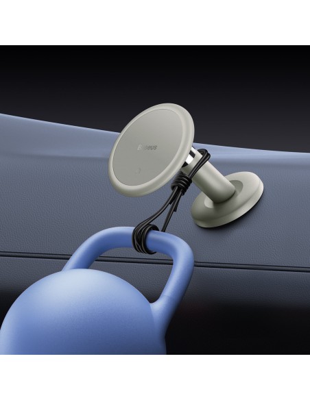 Magnetinis automobilinio telefono laikiklis prietaisų skydeliui C01 baltas Magnetinis automobilinio telefono laikiklis prietaisų skydeliui C01 baltas