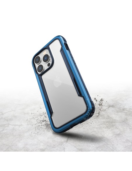 Raptic X-Doria Shield Case iPhone 14 Pro šarvuotas dangtelis mėlynas Raptic X-Doria Shield Case iPhone 14 Pro šarvuotas dangtelis mėlynas