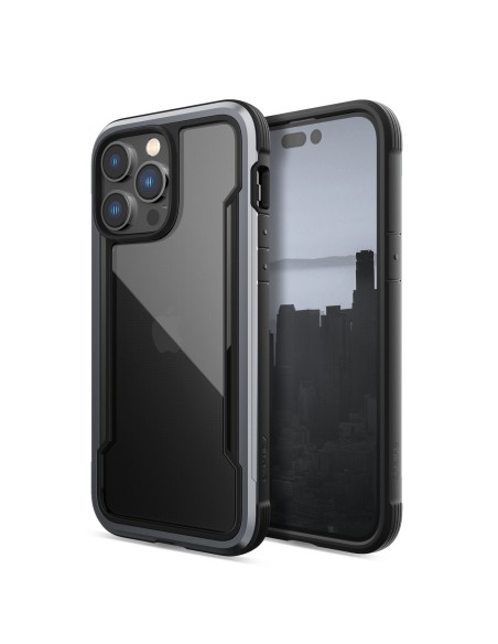 Raptic X-Doria Shield Dėklas, skirtas iPhone 14 Pro Max, šarvuotas dangtelis, juodas Raptic X-Doria Shield Dėklas, skirtas iPhone 14 Pro Max, šarvuotas dangtelis, juodas