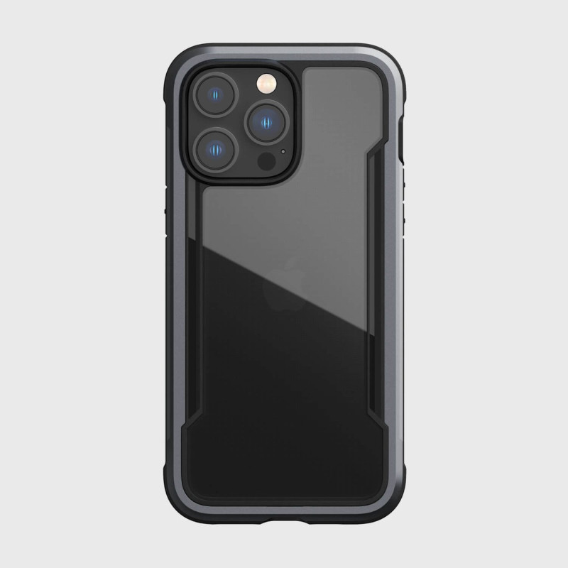 Raptic X-Doria Shield Dėklas, skirtas iPhone 14 Pro Max, šarvuotas dangtelis, juodas