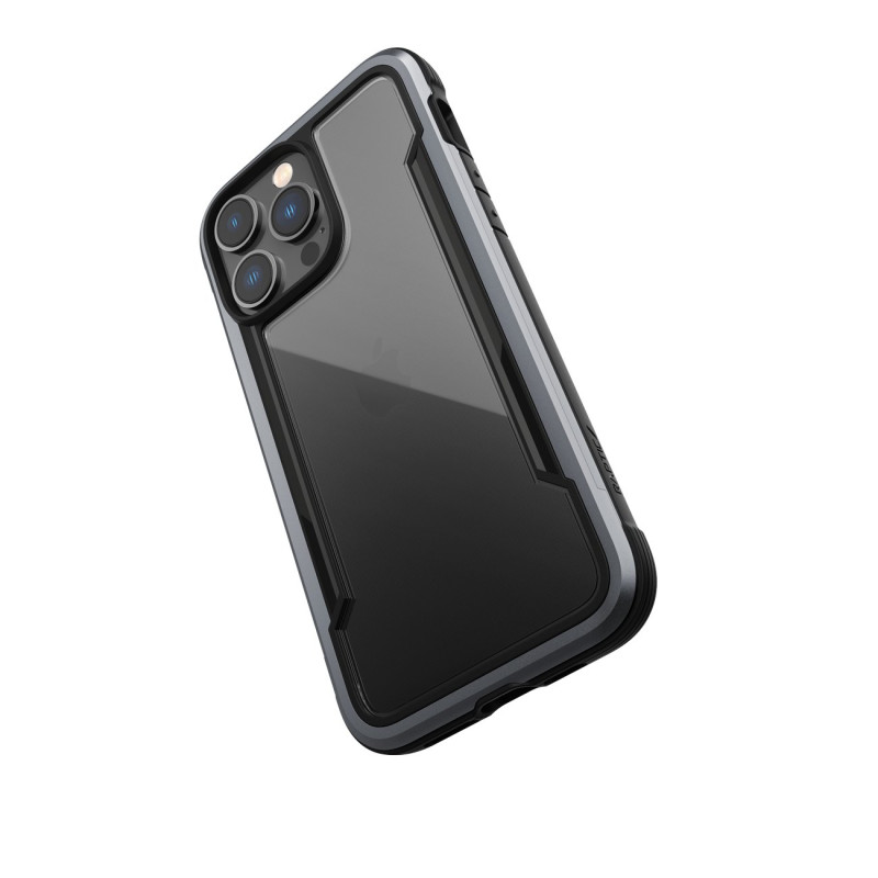 Raptic X-Doria Shield Dėklas, skirtas iPhone 14 Pro Max, šarvuotas dangtelis, juodas