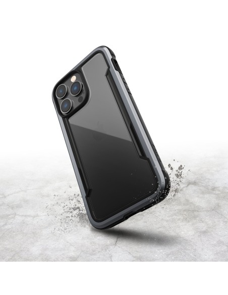 Raptic X-Doria Shield Dėklas, skirtas iPhone 14 Pro Max, šarvuotas dangtelis, juodas Raptic X-Doria Shield Dėklas, skirtas iPhone 14 Pro Max, šarvuotas dangtelis, juodas