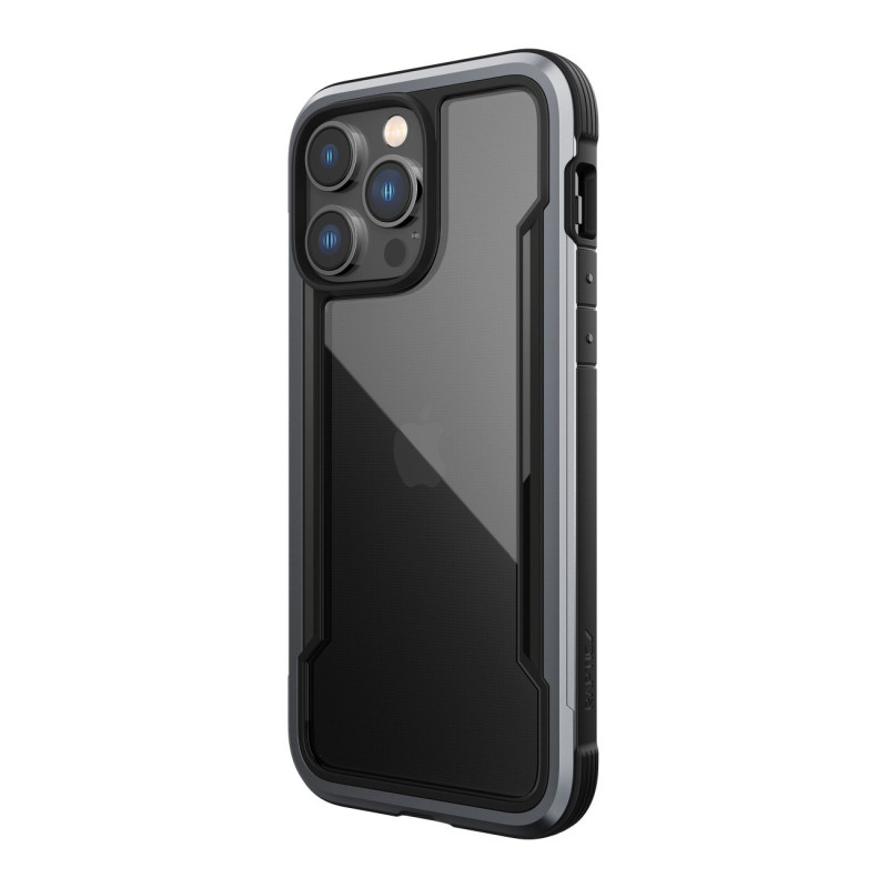Raptic X-Doria Shield Dėklas, skirtas iPhone 14 Pro Max, šarvuotas dangtelis, juodas