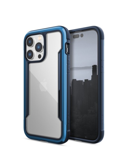 Raptic X-Doria Shield Case iPhone 14 Pro Max šarvuotas dangtelis mėlynas Raptic X-Doria Shield Case iPhone 14 Pro Max šarvuotas dangtelis mėlynas