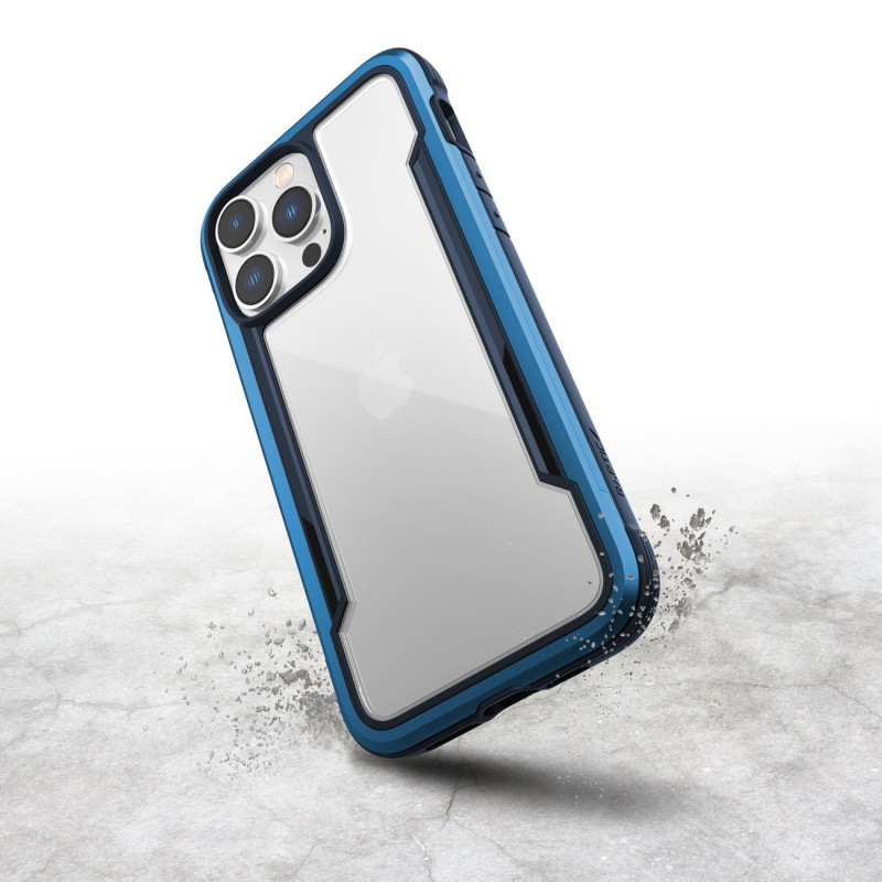Raptic X-Doria Shield Case iPhone 14 Pro Max šarvuotas dangtelis mėlynas