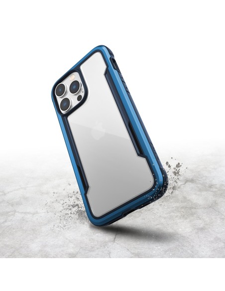 Raptic X-Doria Shield Case iPhone 14 Pro Max šarvuotas dangtelis mėlynas Raptic X-Doria Shield Case iPhone 14 Pro Max šarvuotas dangtelis mėlynas