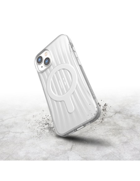 Raptic X-Doria Clutch Built Case iPhone 14 dėklas su skaidriu MagSafe galiniu dangteliu Raptic X-Doria Clutch Built Case iPhone 14 dėklas su skaidriu MagSafe galiniu dangteliu