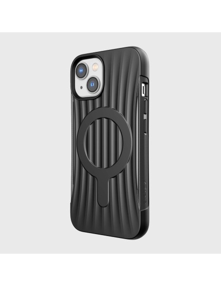 Raptic X-Doria Clutch Built Case iPhone 14 dėklas su MagSafe galiniu dangteliu juodu Raptic X-Doria Clutch Built Case iPhone 14 dėklas su MagSafe galiniu dangteliu juodu