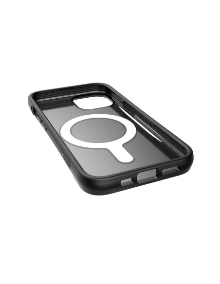 Raptic X-Doria Clutch Built Case iPhone 14 dėklas su MagSafe galiniu dangteliu juodu Raptic X-Doria Clutch Built Case iPhone 14 dėklas su MagSafe galiniu dangteliu juodu