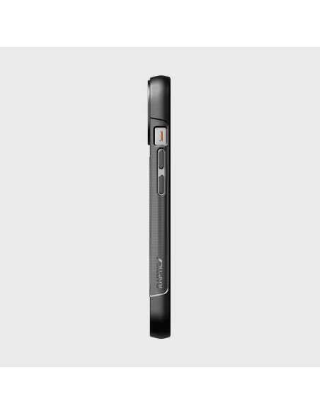 Raptic X-Doria Clutch Built Case iPhone 14 dėklas su MagSafe galiniu dangteliu juodu Raptic X-Doria Clutch Built Case iPhone 14 dėklas su MagSafe galiniu dangteliu juodu