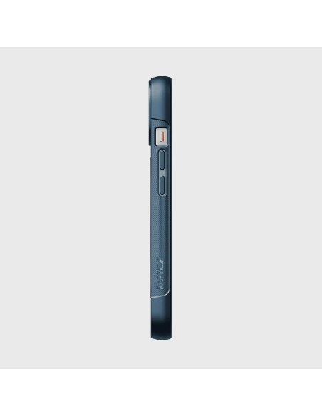 Raptic X-Doria Clutch Built Case iPhone 14 dėklas su MagSafe galiniu dangteliu mėlynos spalvos Raptic X-Doria Clutch Built Case iPhone 14 dėklas su MagSafe galiniu dangteliu mėlynos spalvos