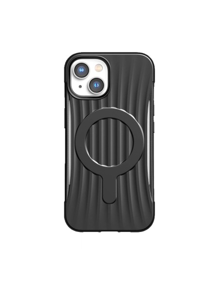 Raptic X-Doria Clutch Built Case skirtas iPhone 14 Plus su MagSafe galiniu dangteliu juodu Raptic X-Doria Clutch Built Case skirtas iPhone 14 Plus su MagSafe galiniu dangteliu juodu