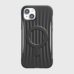 Raptic X-Doria Clutch Built Case skirtas iPhone 14 Plus su MagSafe galiniu dangteliu juodu