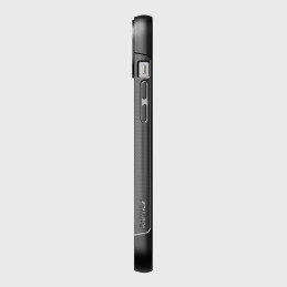 Raptic X-Doria Clutch Built Case skirtas iPhone 14 Plus su MagSafe galiniu dangteliu juodu
