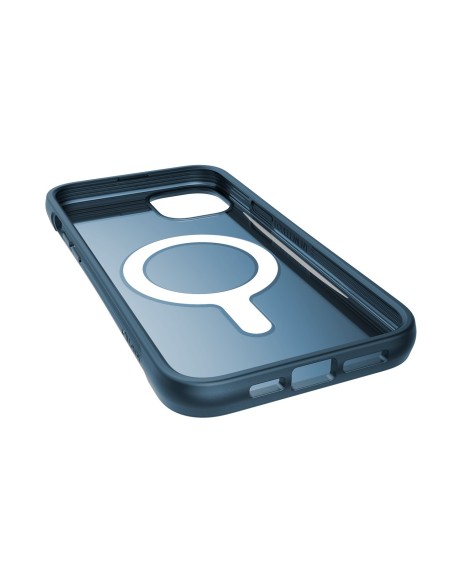 Raptic X-Doria Clutch Built Case skirtas iPhone 14 Plus su MagSafe galiniu dangteliu mėlynu Raptic X-Doria Clutch Built Case skirtas iPhone 14 Plus su MagSafe galiniu dangteliu mėlynu