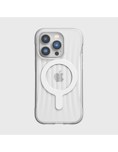 Raptic X-Doria Clutch Built Case iPhone 14 Pro dėklas su skaidriu MagSafe galiniu dangteliu Raptic X-Doria Clutch Built Case iPhone 14 Pro dėklas su skaidriu MagSafe galiniu dangteliu