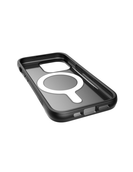 Raptic X-Doria Clutch Built Case iPhone 14 Pro dėklas su MagSafe galiniu dangteliu juodu Raptic X-Doria Clutch Built Case iPhone 14 Pro dėklas su MagSafe galiniu dangteliu juodu