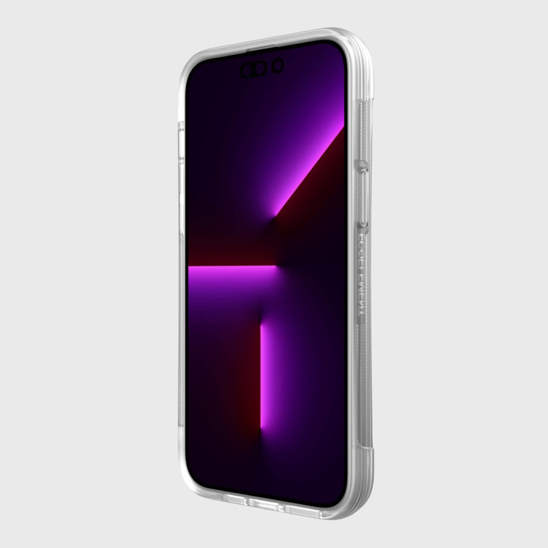 „Raptic X-Doria Clutch“ dėklas, skirtas „iPhone 14 Pro Max“, su skaidriu „MagSafe“ galiniu dangteliu