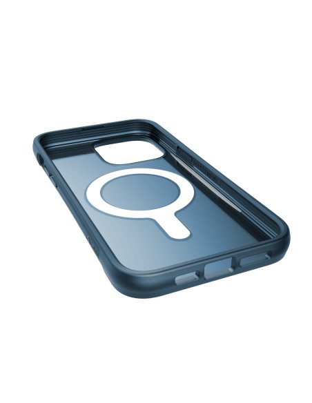 Raptic X-Doria Clutch Built Case, skirtas iPhone 14 Pro Max su MagSafe galiniu dangteliu mėlynu