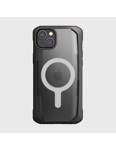 Raptic X-Doria Secure Case iPhone 14 Plus su MagSafe šarvuotu dangteliu juodu