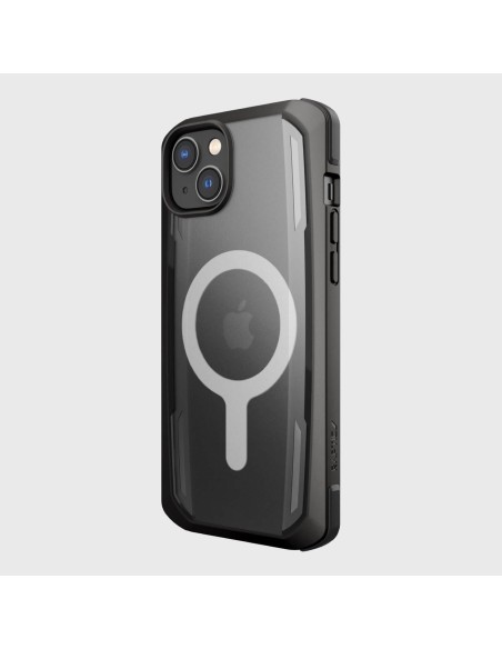 Raptic X-Doria Secure Case iPhone 14 Plus su MagSafe šarvuotu dangteliu juodu