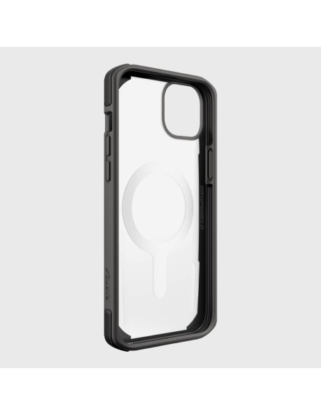 Raptic X-Doria Secure Case iPhone 14 Plus su MagSafe šarvuotu dangteliu juodu
