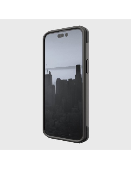Raptic X-Doria Secure Case iPhone 14 Pro dėklas su MagSafe šarvuotu dangteliu juodu Raptic X-Doria Secure Case iPhone 14 Pro dėklas su MagSafe šarvuotu dangteliu juodu