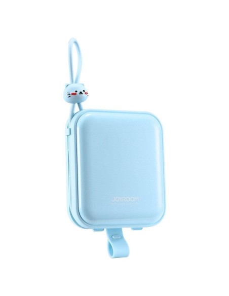 Maitinimo blokas su stovu USB-C laidu ir iPhone Lightning Cutie Series 10000mAh 22,5W mėlyna Maitinimo blokas su stovu USB-C laidu ir iPhone Lightning Cutie Series 10000mAh 22,5W mėlyna