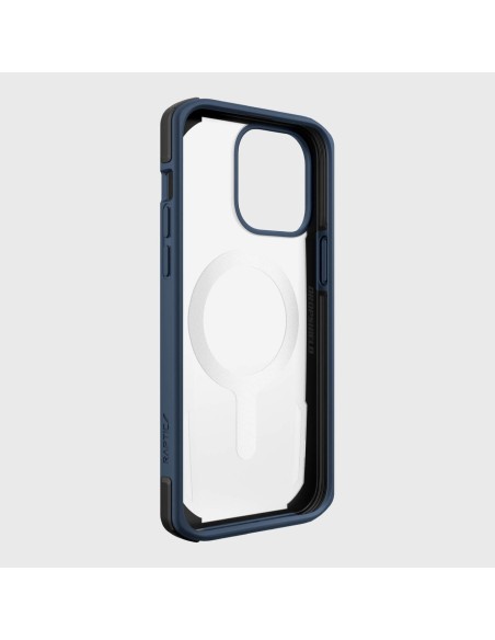 „Raptic X-Doria Secure“ dėklas, skirtas „iPhone 14 Pro Max“ su „MagSafe“ šarvuotu dangteliu, mėlynu „Raptic X-Doria Secure“ dėklas, skirtas „iPhone 14 Pro Max“ su „MagSafe“ šarvuotu dangteliu, mėlynu