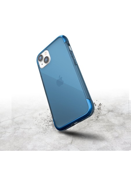 Raptic X-Doria Air Case iPhone 14 dėklas, šarvuotas dangtelis, mėlynas