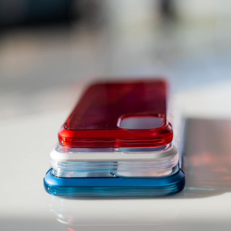 Raptic X-Doria Air Case iPhone 14 dėklas, šarvuotas dangtelis, mėlynas