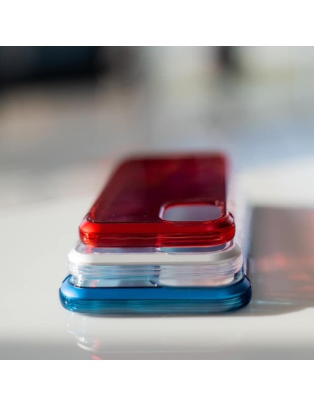 Raptic X-Doria Air Case iPhone 14 dėklas, šarvuotas dangtelis, mėlynas