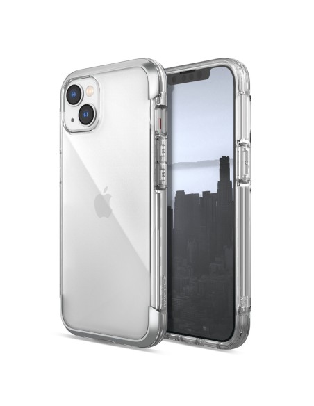 Raptic X-Doria Air Case iPhone 14 Plus, šarvuotas dangtelis, sidabrinis Raptic X-Doria Air Case iPhone 14 Plus, šarvuotas dangtelis, sidabrinis