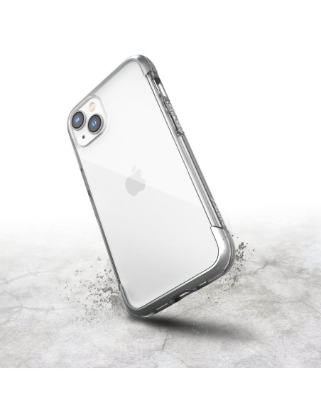 Raptic X-Doria Air Case iPhone 14 Plus, šarvuotas dangtelis, sidabrinis Raptic X-Doria Air Case iPhone 14 Plus, šarvuotas dangtelis, sidabrinis