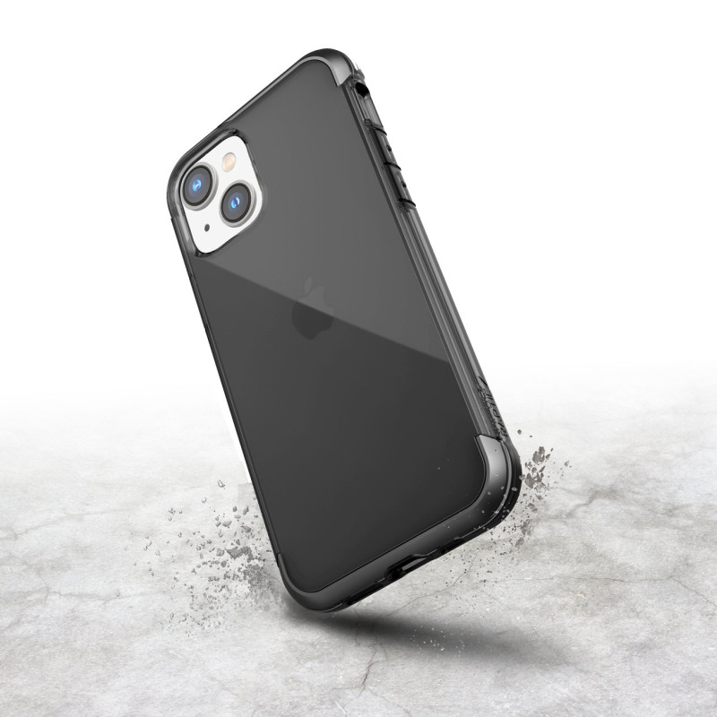 Raptic X-Doria Air Case iPhone 14 Plus, šarvuotas dangtelis, pilkas