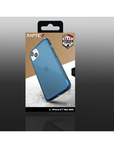 Raptic X-Doria Air Case iPhone 14 Plus šarvuotas dangtelis mėlynas Raptic X-Doria Air Case iPhone 14 Plus šarvuotas dangtelis mėlynas