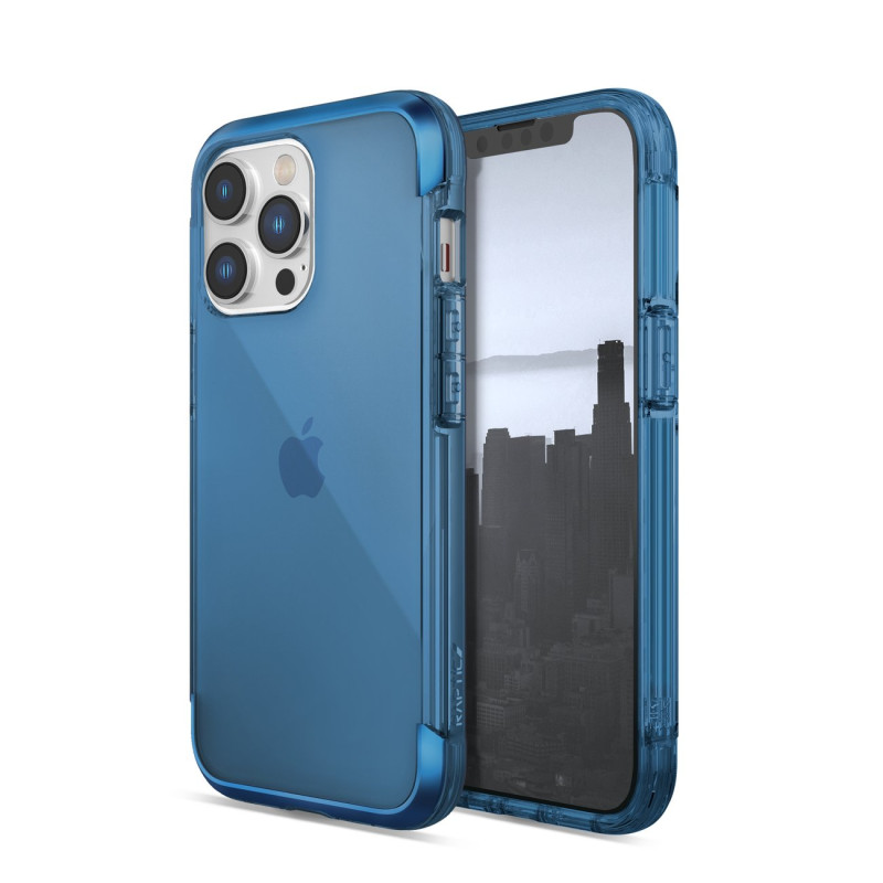Raptic X-Doria Air Case iPhone 14 Pro dėklas, šarvuotas dangtelis, mėlynas
