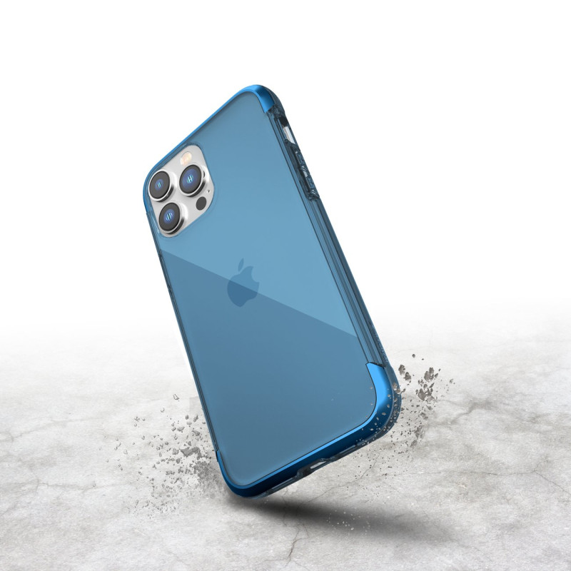 Raptic X-Doria Air Case iPhone 14 Pro dėklas, šarvuotas dangtelis, mėlynas