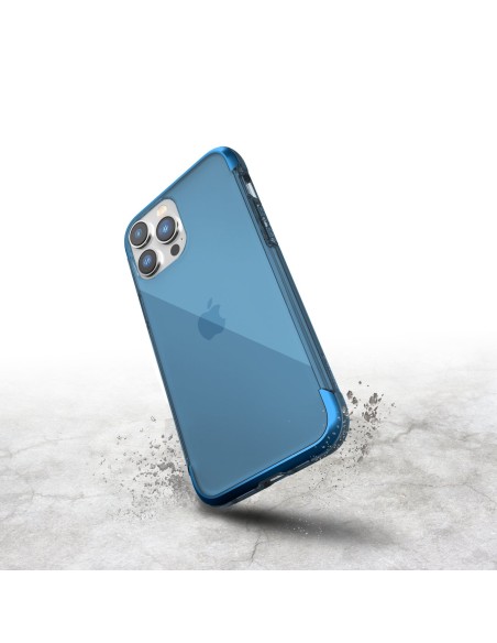 Raptic X-Doria Air Case iPhone 14 Pro dėklas, šarvuotas dangtelis, mėlynas Raptic X-Doria Air Case iPhone 14 Pro dėklas, šarvuotas dangtelis, mėlynas