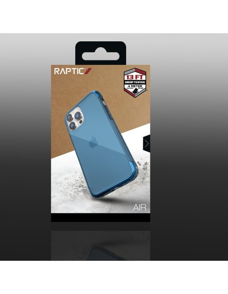 Raptic X-Doria Air Case iPhone 14 Pro dėklas, šarvuotas dangtelis, mėlynas Raptic X-Doria Air Case iPhone 14 Pro dėklas, šarvuotas dangtelis, mėlynas