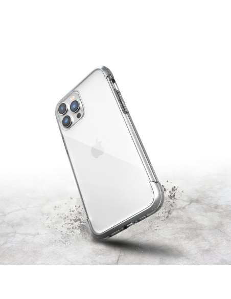 Raptic X-Doria Air Case iPhone 14 Pro Max, šarvuotas dangtelis, sidabrinis Raptic X-Doria Air Case iPhone 14 Pro Max, šarvuotas dangtelis, sidabrinis