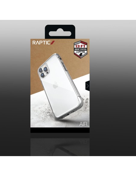 Raptic X-Doria Air Case iPhone 14 Pro Max, šarvuotas dangtelis, sidabrinis Raptic X-Doria Air Case iPhone 14 Pro Max, šarvuotas dangtelis, sidabrinis