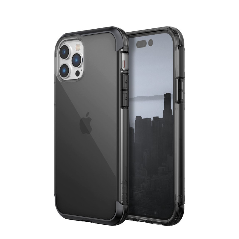 Raptic X-Doria Air Case iPhone 14 Pro Max, šarvuotas dangtelis, juodas Raptic X-Doria Air Case iPhone 14 Pro Max, šarvuotas dangtelis, juodas